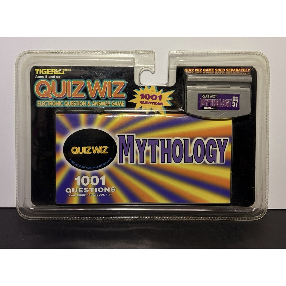 Tiger Electronics‎ Quiz Whiz Game Mythology